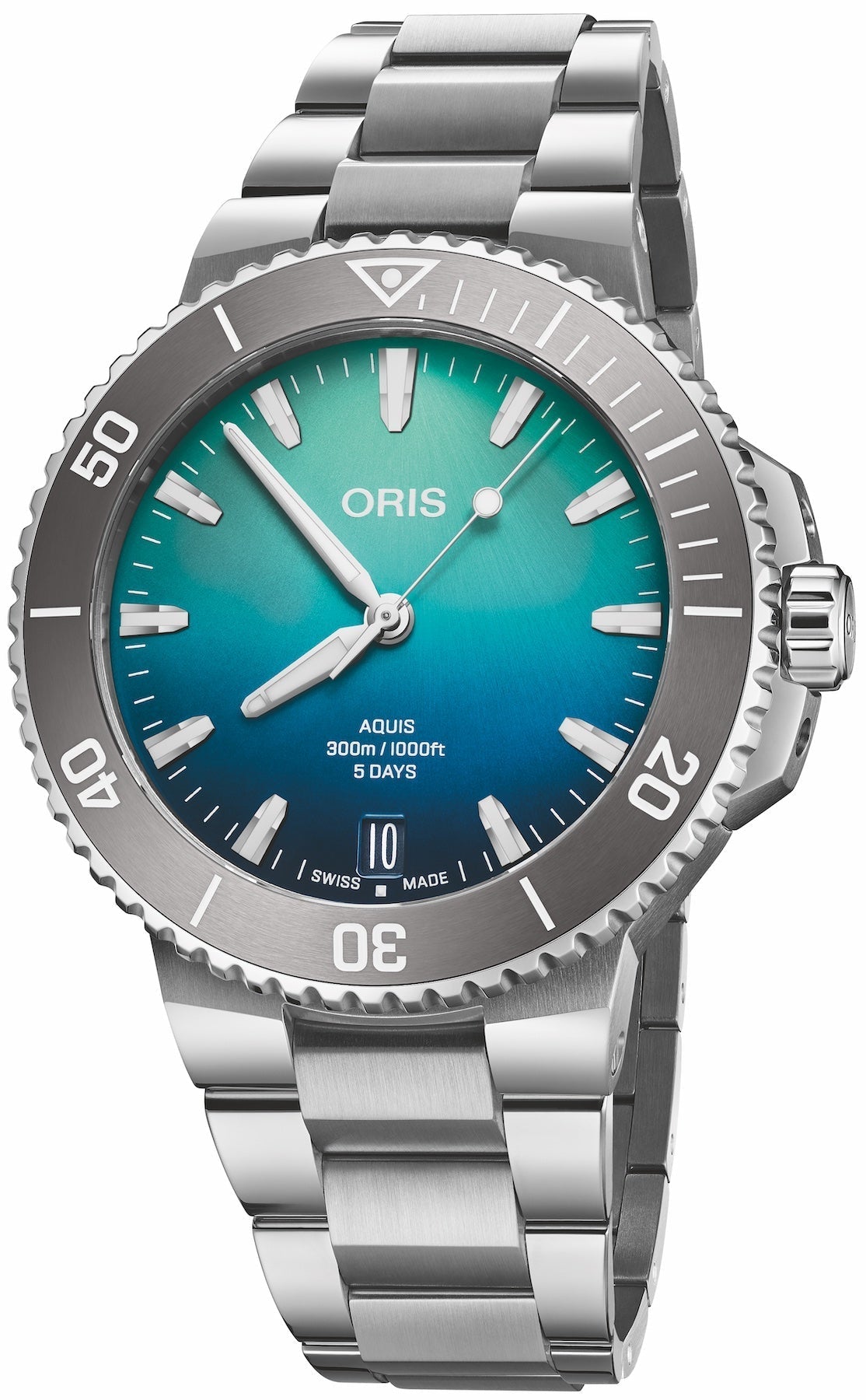 Oris Aquis Great Barrier Reef Calibre 400 Limited Edition IV Watch 01 400 7790 4185-Set Image 1