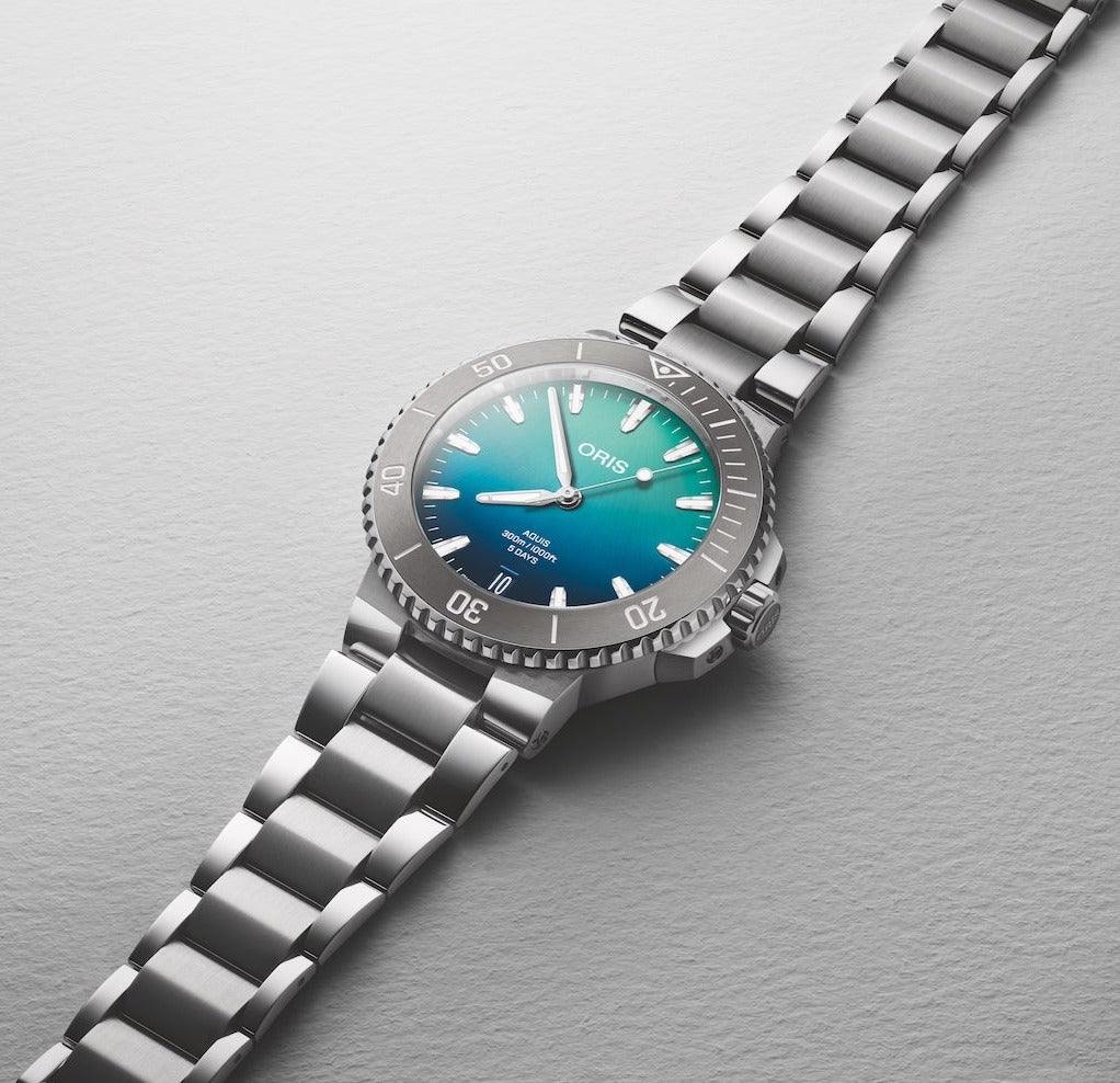 Oris Aquis Great Barrier Reef Calibre 400 Limited Edition IV Watch 01 400 7790 4185-Set Image 3