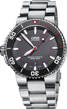 Oris Aquis Red Bracelet Limited Edition D 01 733 7653 4183-Set MB Image 1
