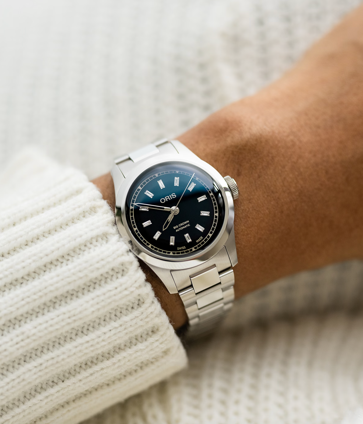 Oris Big Crown Diamond Black Watch ORS-1845 Image 5