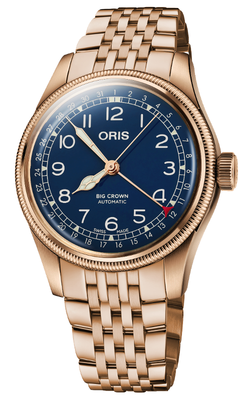 Oris Big Crown Pointer Date Bronze Blue 01 754 7741 3165-07 8 20 01 Image 1