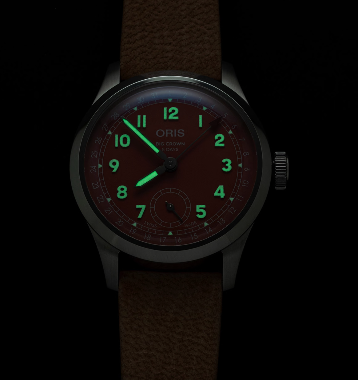 Oris Big Crown Pointer Date Calibre 403 Terracotta Watch ORS-1849 Image 4