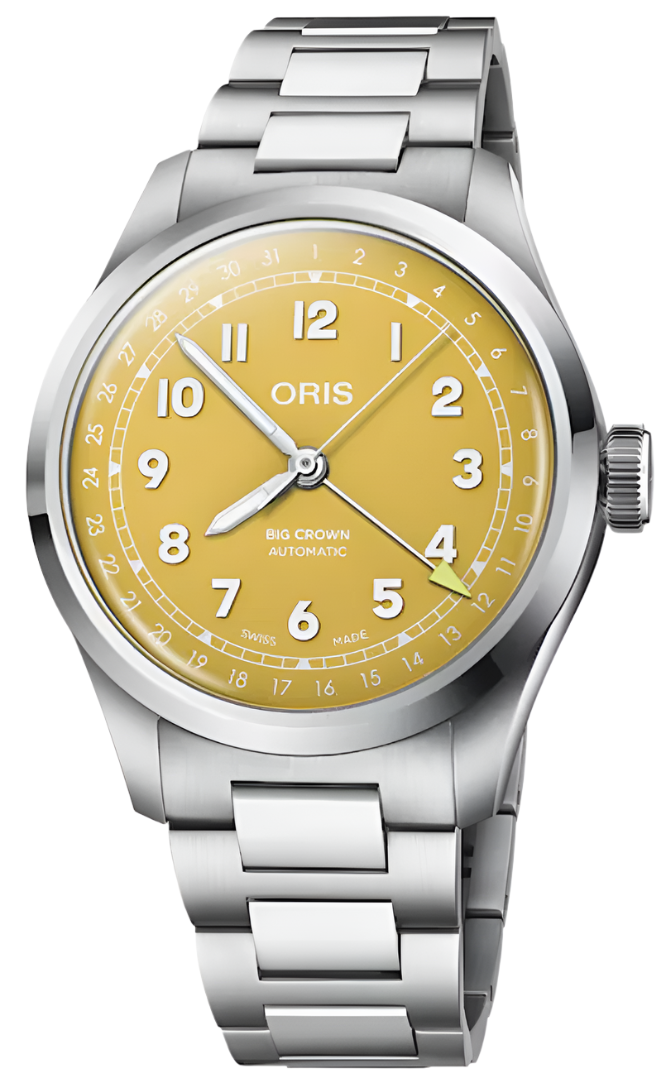 Oris Big Crown Pointer Date Yellow Watch ORS-1843 Image 1