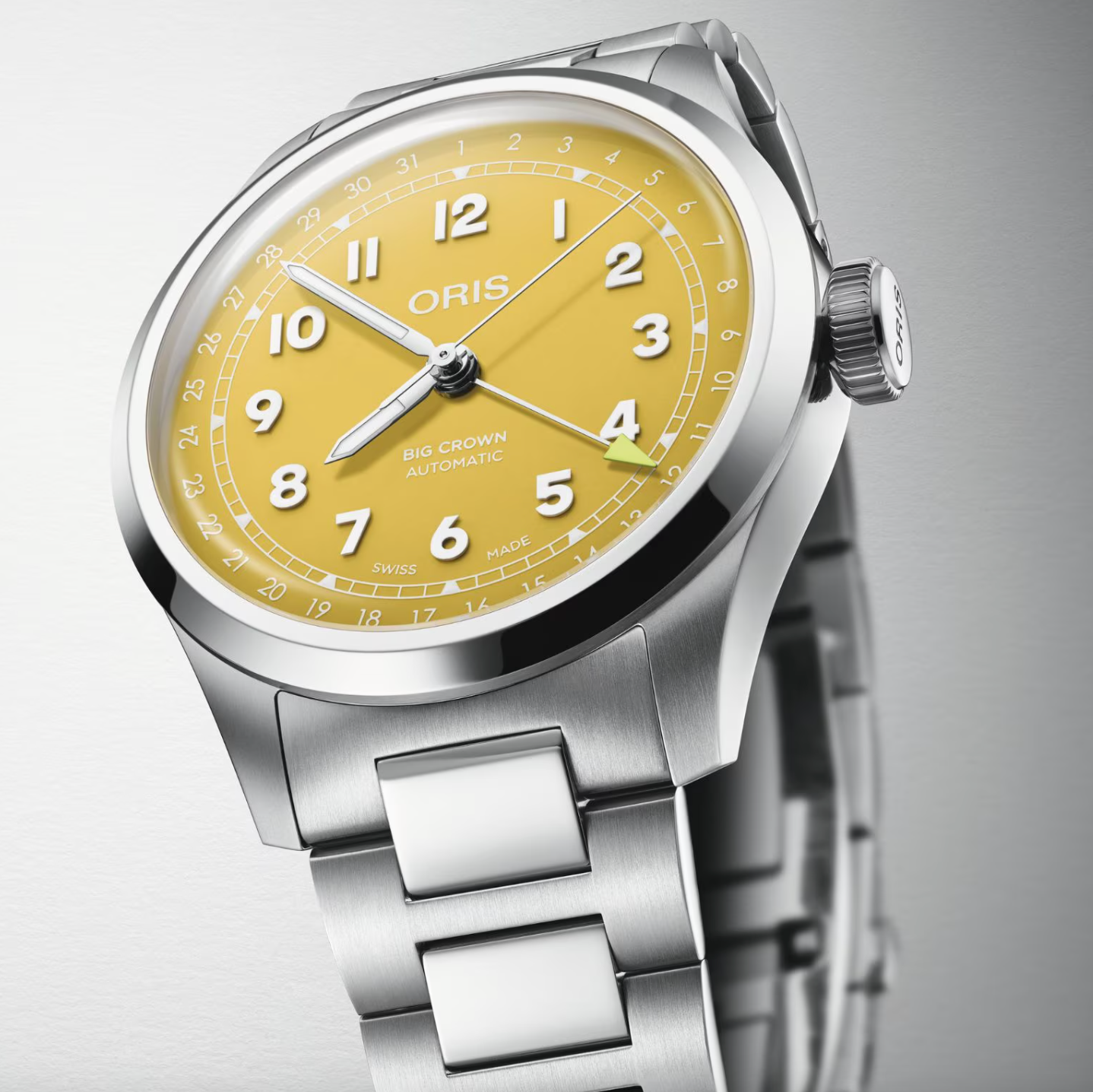 Oris Big Crown Pointer Date Yellow Watch ORS-1843 Image 3