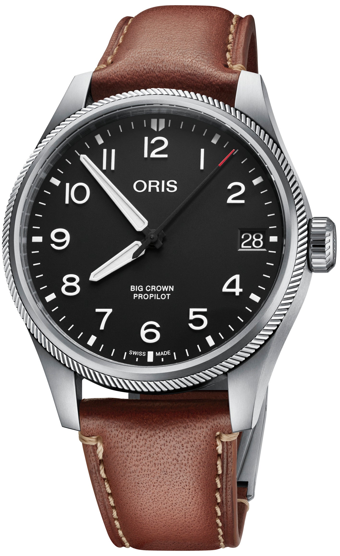 Oris Big Crown ProPilot Big Date Leather Watch 01 751 7761 4164-07 6 20 07LC Image 1