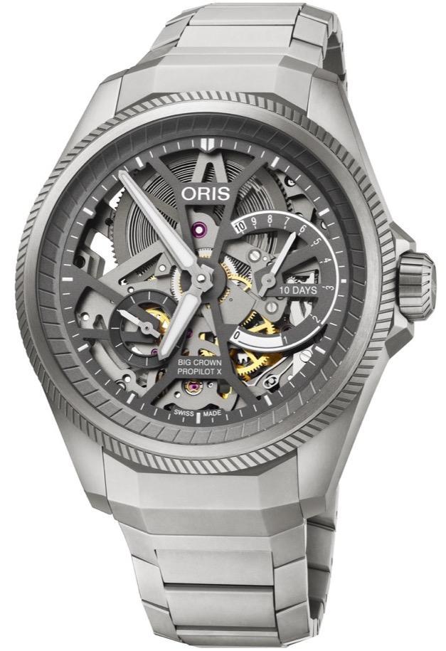 Oris Big Crown ProPilot X Calibre 115 Skeleton Bracelet Watch 01 115 7759 7153-Set7 22 01TLC Image 1