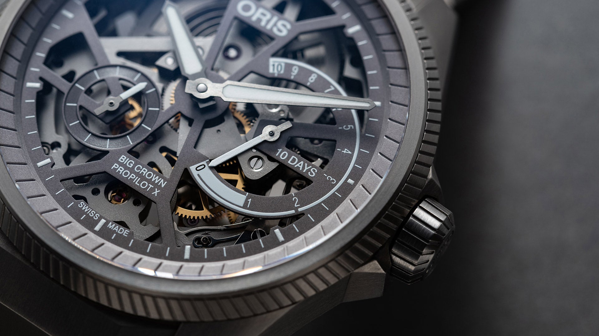 Oris Big Crown ProPilot X Calibre 115 Skeleton Leather Watch 01 115 7759 7153-Set5 22 04TLC Image 3