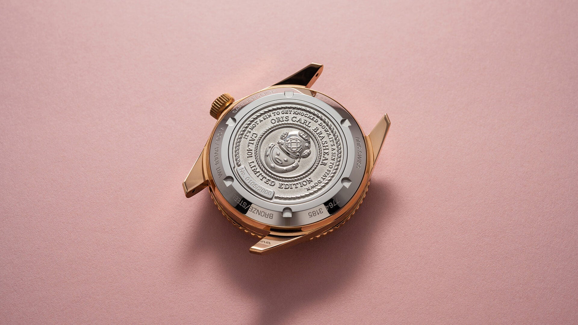 Oris Calibre 401 Carl Brashear Limited Edition D 01 401 7764 3185-Set Image 3