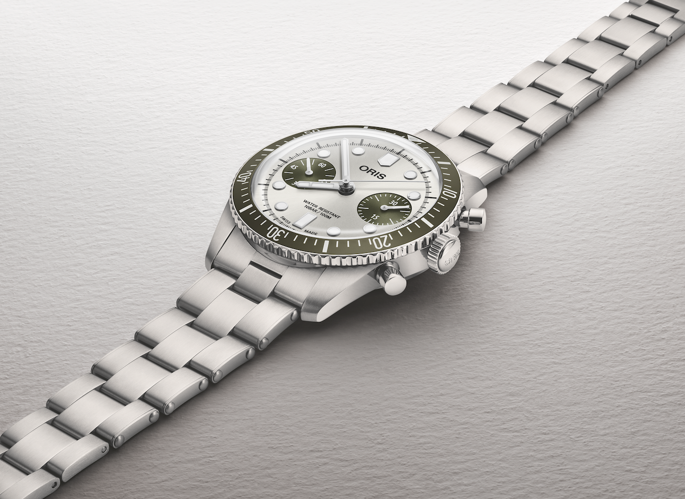 Oris Divers Sixty Five Chronograph Bracelet Watch ORS-1854 Image 3