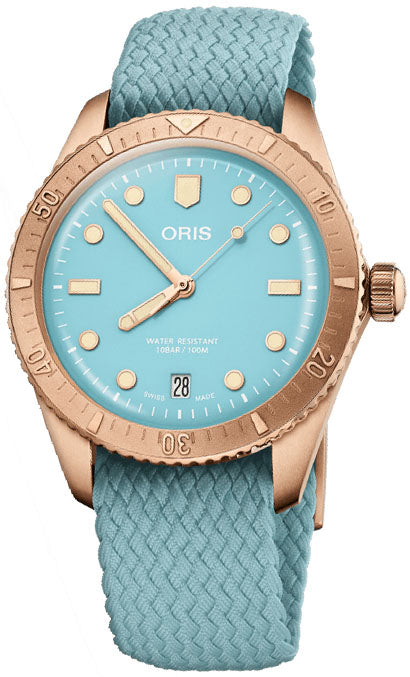 Oris Divers Sixty Five Cotton Candy Bronze Sky Blue 01 733 7771 3155-07 3 19 02BR Image 1