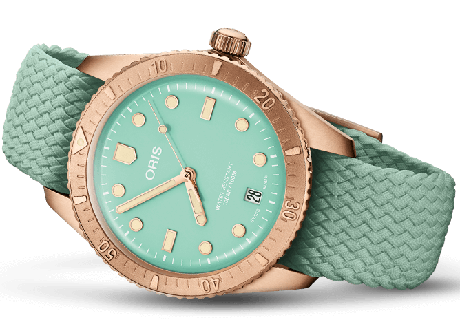 Oris Divers Sixty Five Cotton Candy Bronze Wild Green 01 733 7771 3157-07 3 19 03BR Image 2