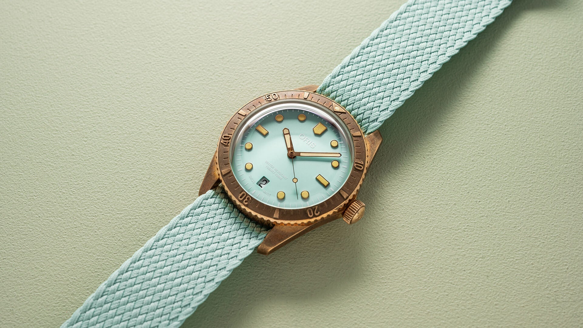 Oris Divers Sixty Five Cotton Candy Bronze Wild Green 01 733 7771 3157-07 3 19 03BR Image 5