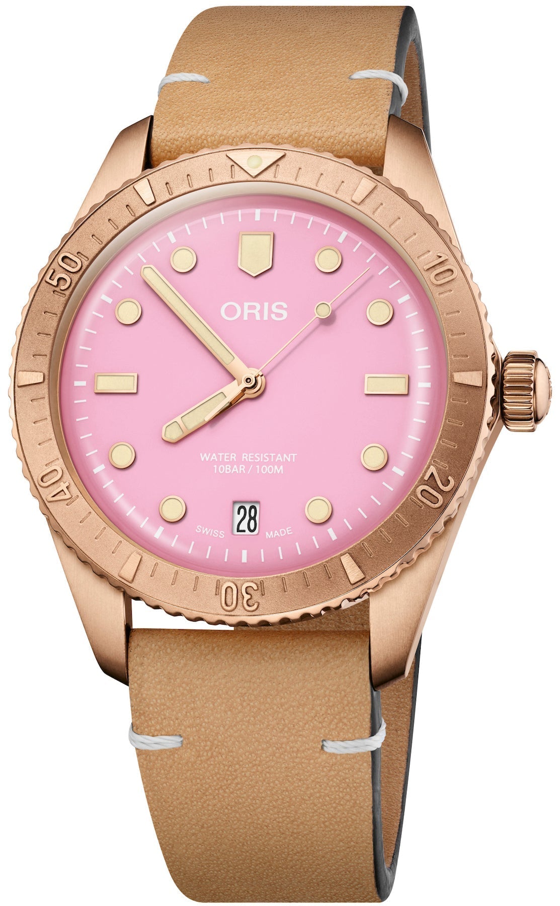 Oris Divers Sixty-Five Cotton Candy Lipstick Pink 01 733 7771 3158-07 5 19 04BR Image 1