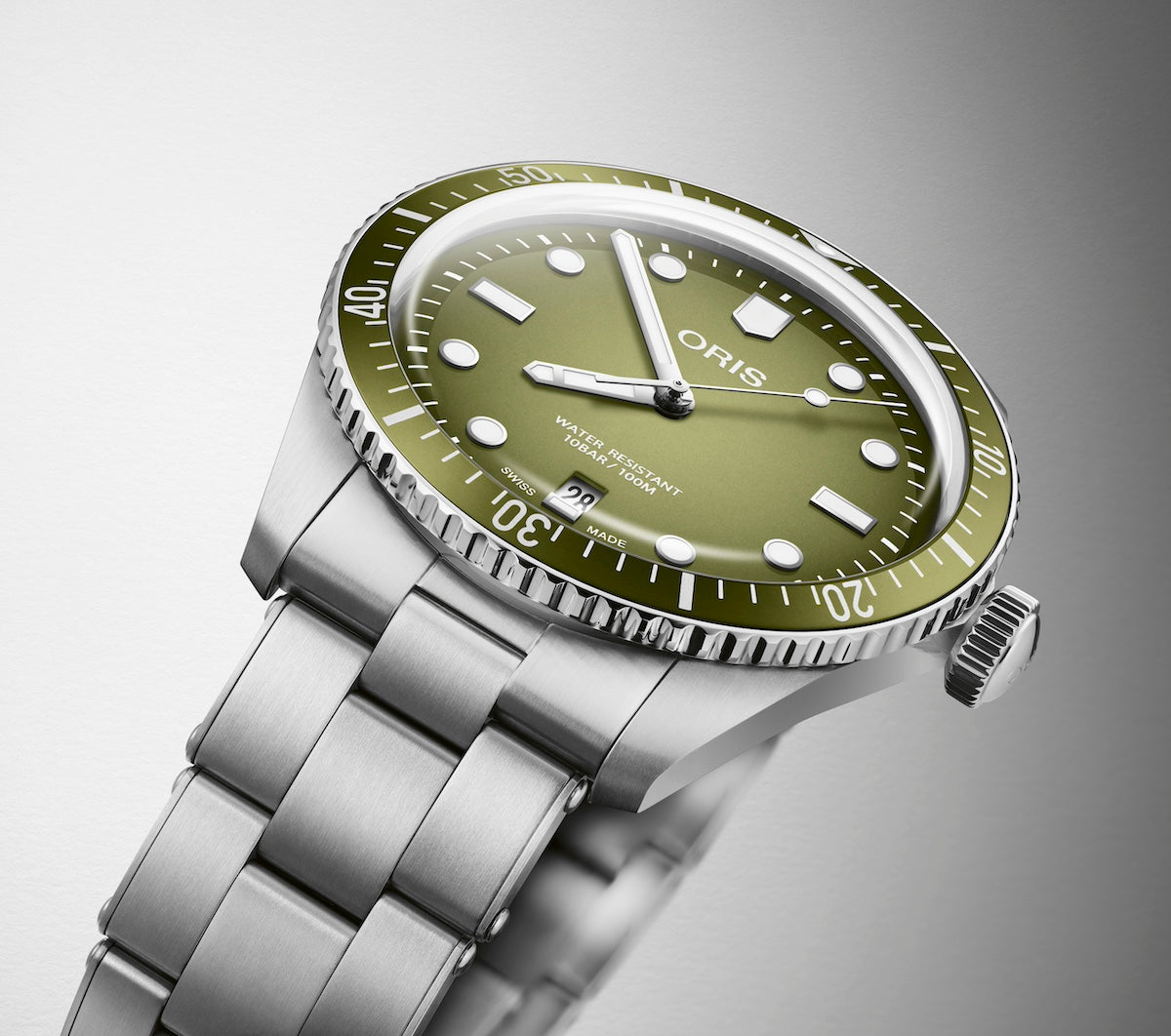 Oris Divers Sixty Five Date Watch D ORS-1825 Image 3