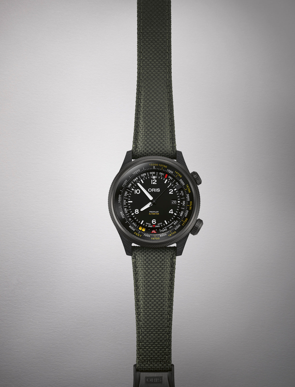 Oris ProPilot Altimeter Feet Watch 01 793 7775 8734-Set Image 4