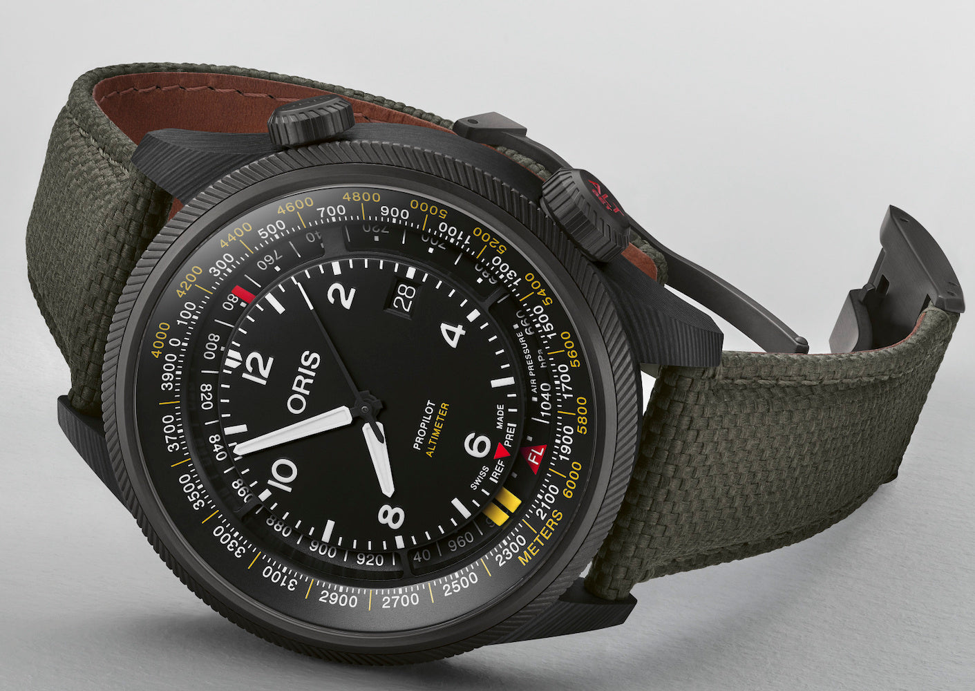 Oris ProPilot Altimeter Meters Watch 01 793 7775 8764-Set Image 3