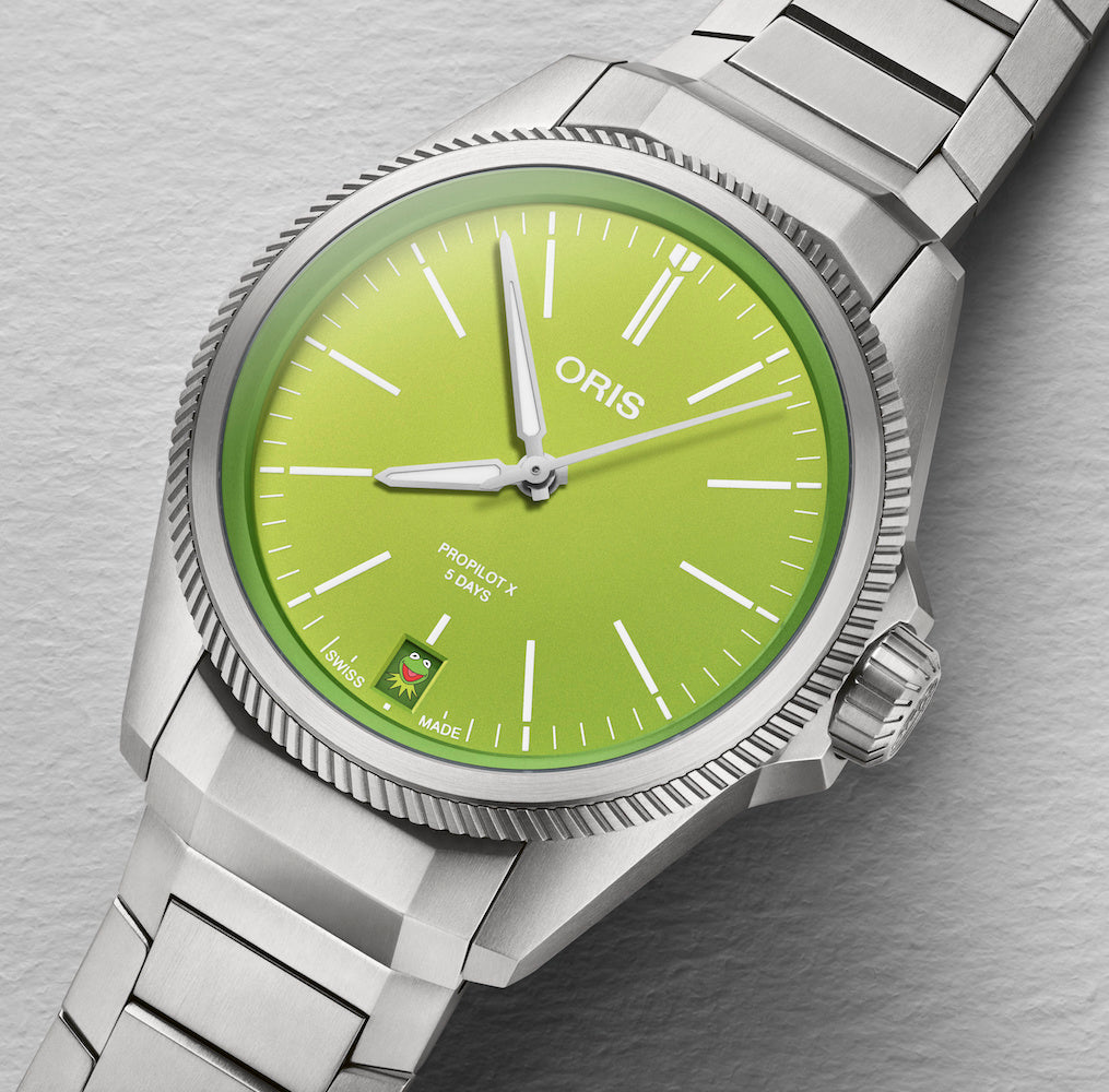 Oris ProPilot x Kermit Edition Watch 01 400 7778 7157-07 20 01 TLC Image 2