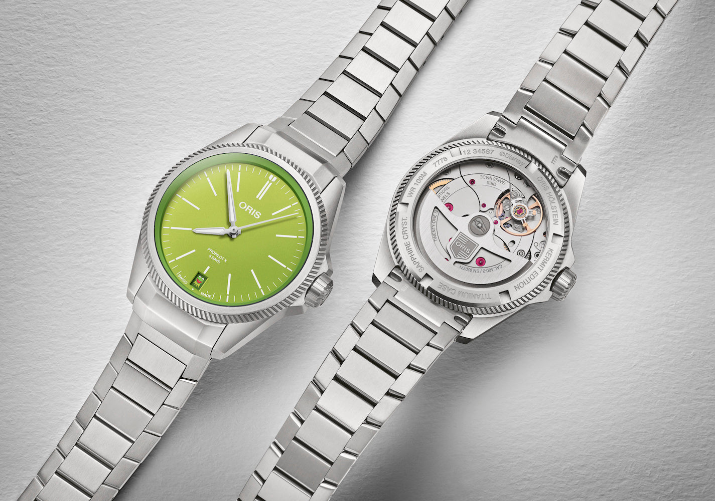 Oris ProPilot x Kermit Edition Watch 01 400 7778 7157-07 20 01 TLC Image 4