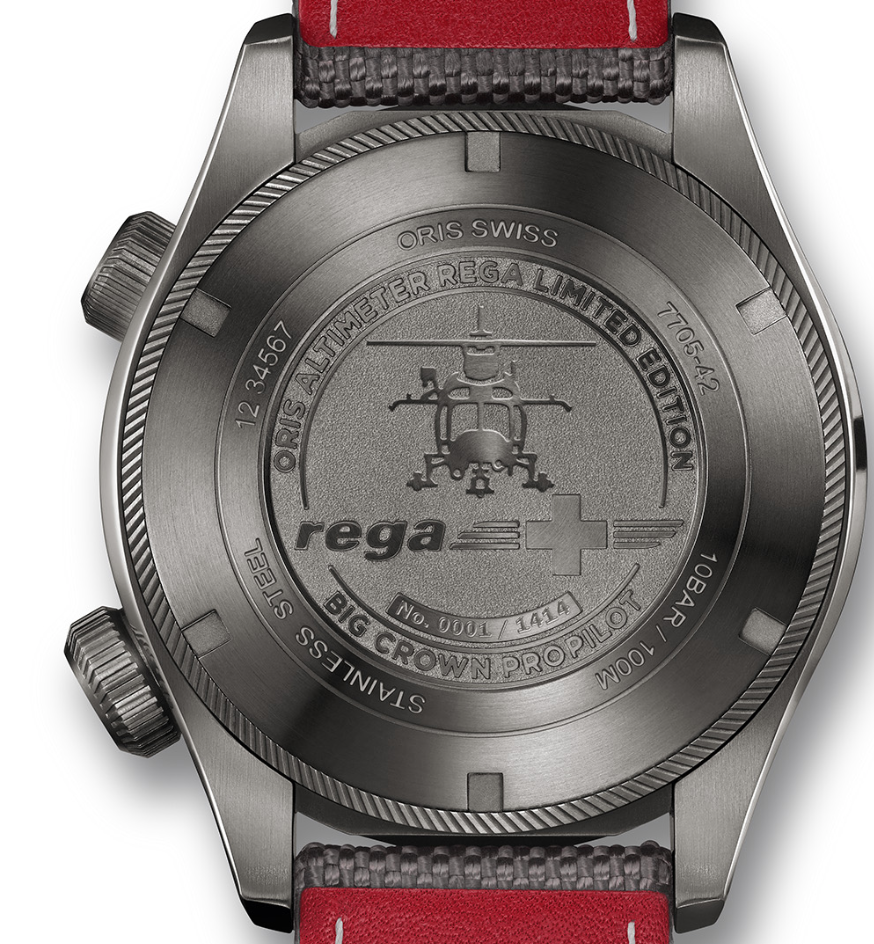 Oris Watch Altimeter REGA Limited Edition Meter Scale 01 733 7705 4264-Set5 23 16GFC Image 2