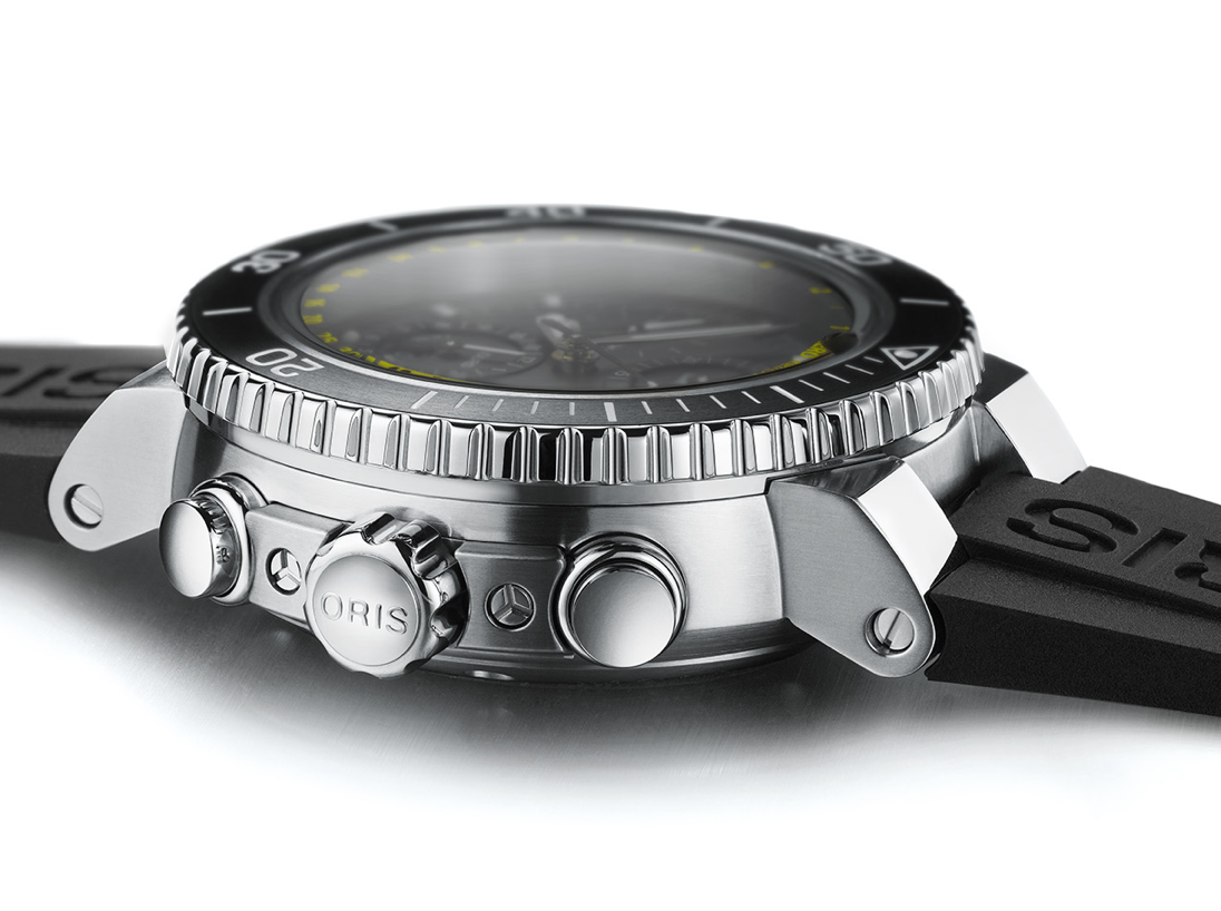 Oris Watch Aquis Chrono Depth Gauge Rubber Set D 01 774 7708 4154-Set RS Image 2