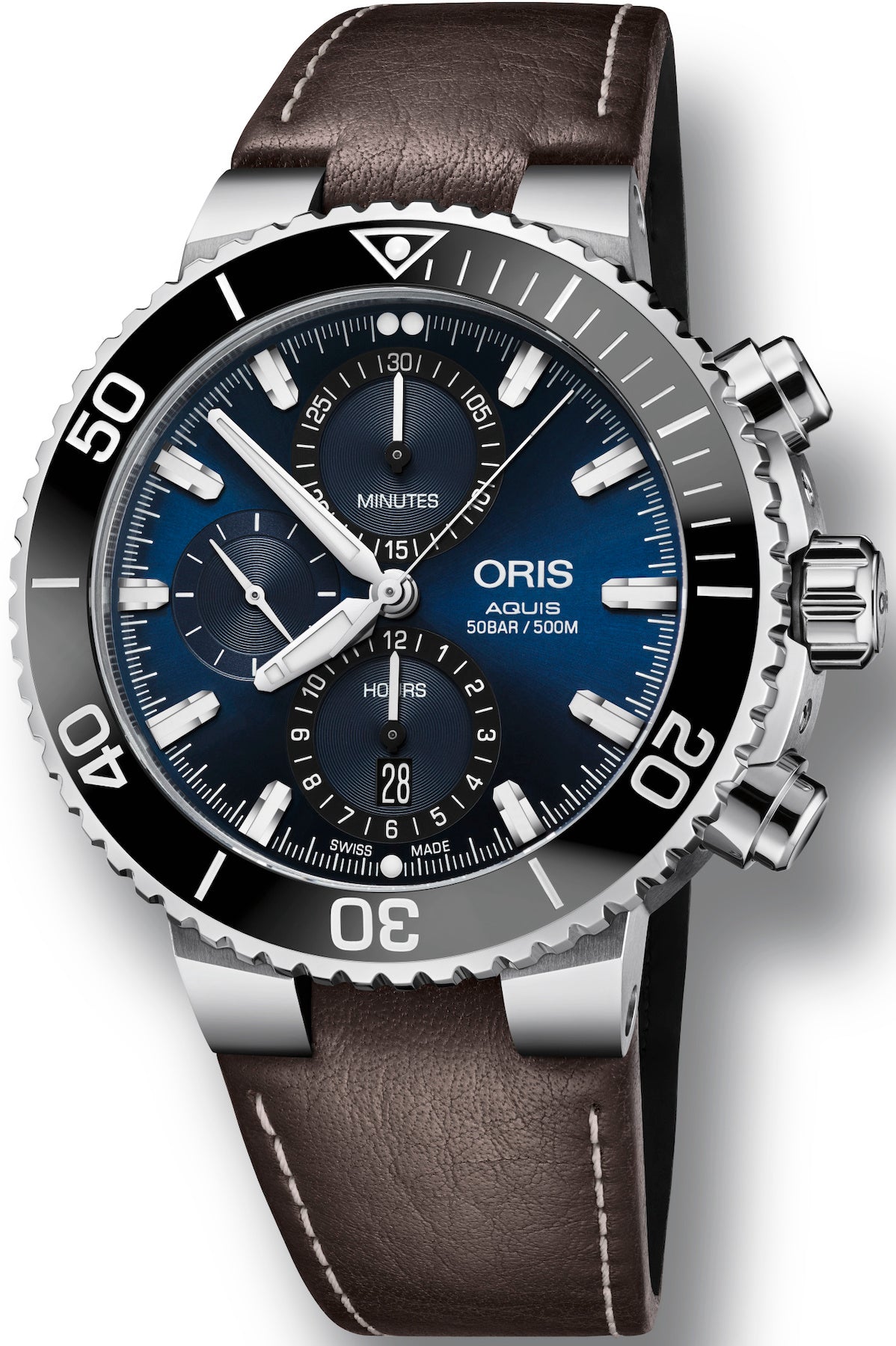 Oris Watch Aquis Chronograph 01 774 7743 4155-07 5 24 10EB Image 1