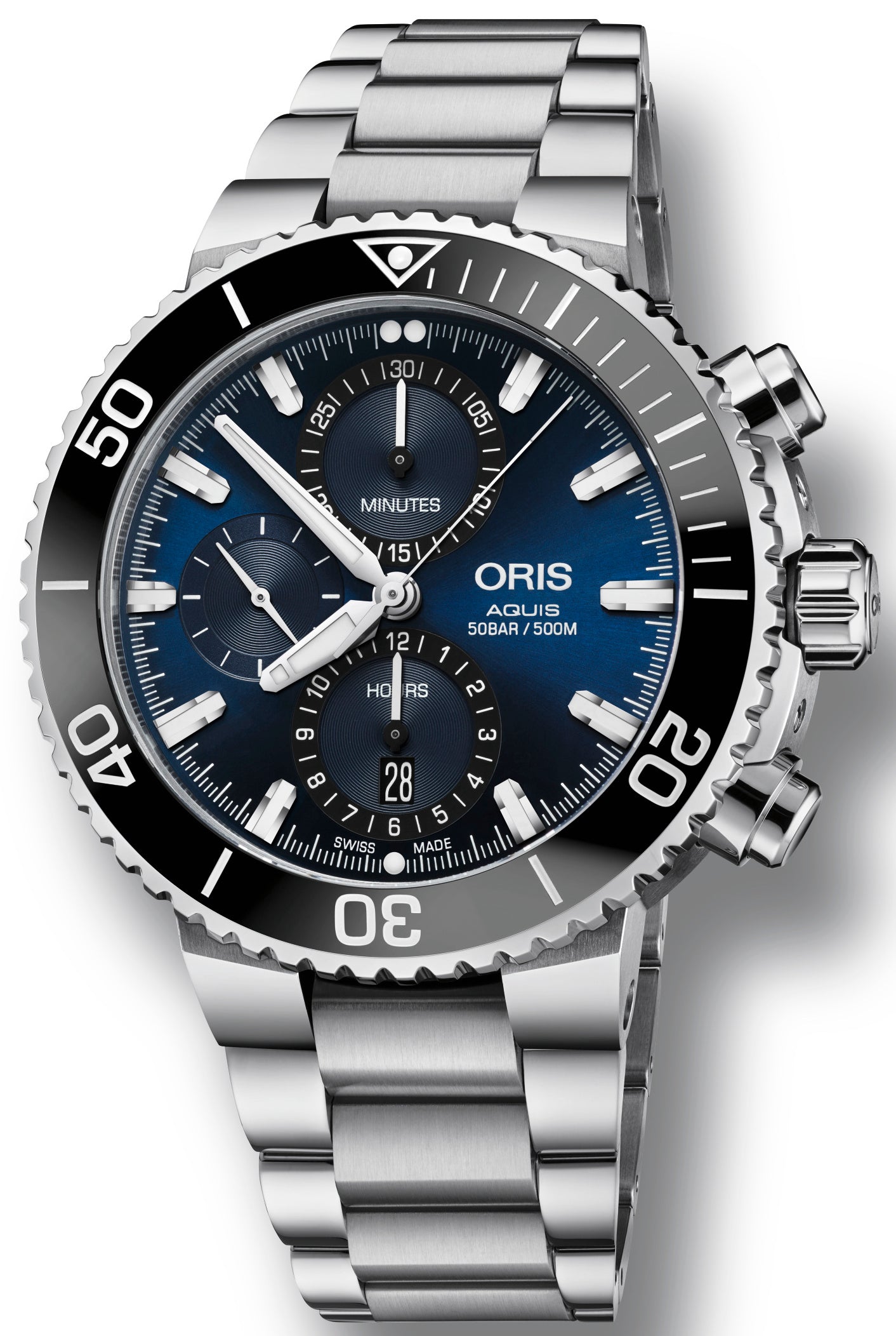 Oris Watch Aquis Chronograph 01 774 7743 4155-07 8 24 05PEB Image 1