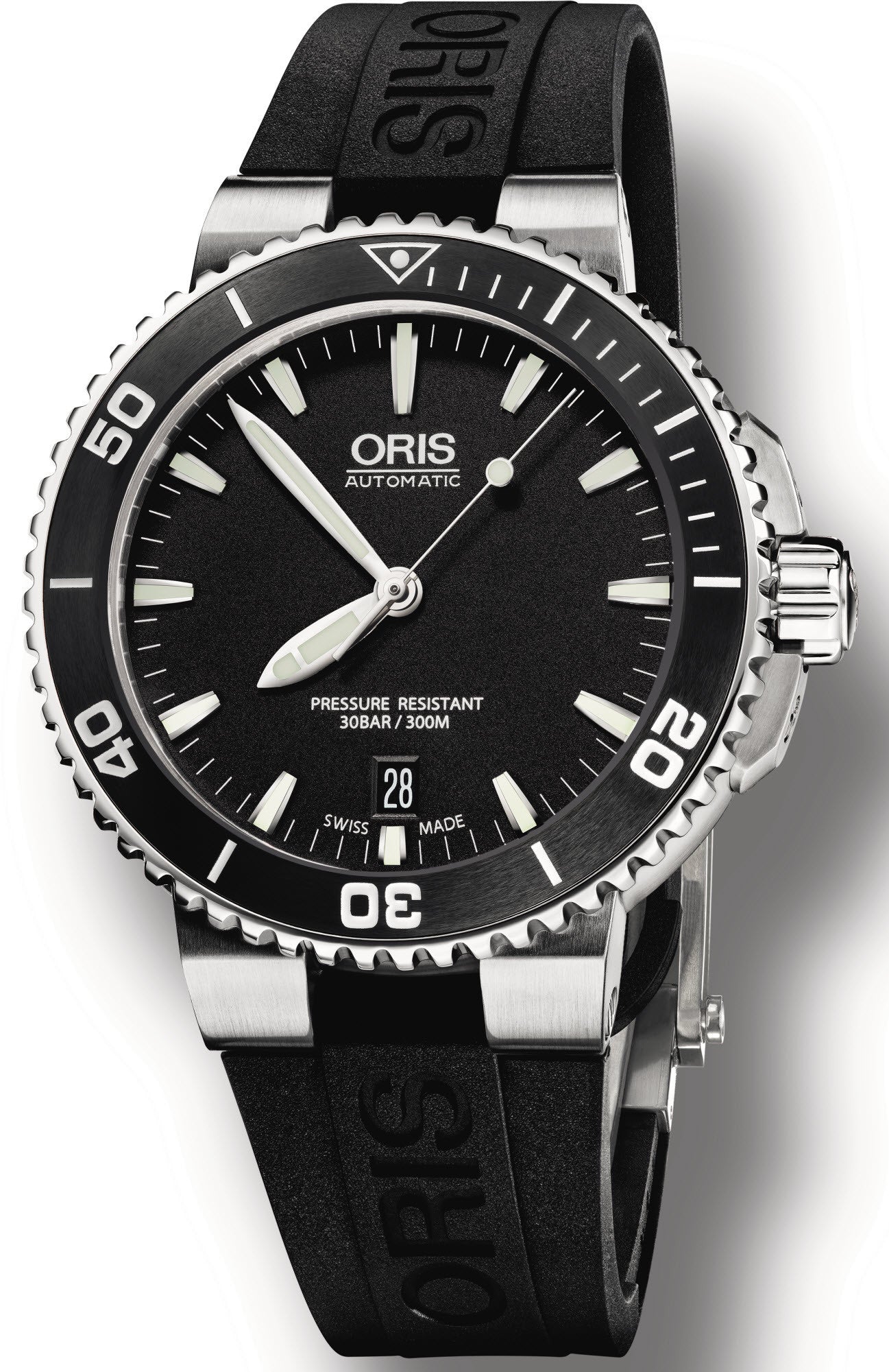 Oris Watch Aquis Date Black Rubber D 01 733 7676 4154-07 4 21 34 Image 1