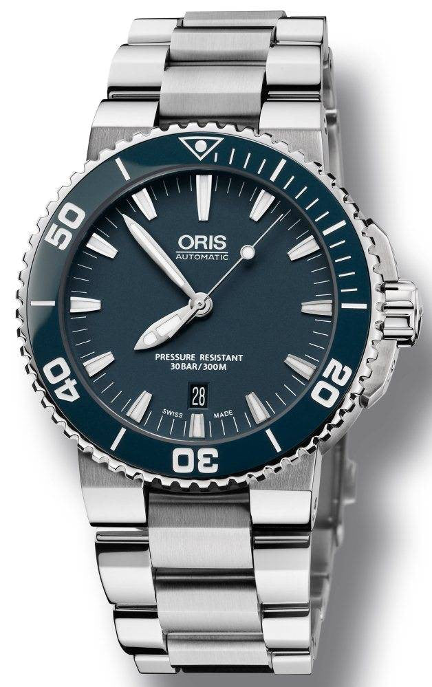 Oris Watch Aquis Date Bracelet 01 733 7653 4155-07 8 26 01PEB Image 1