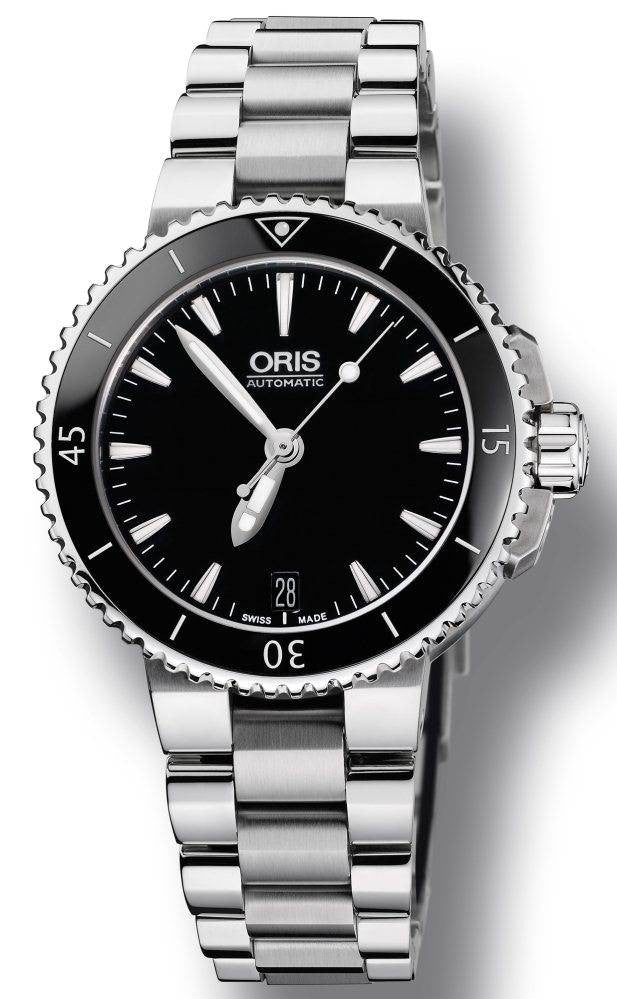 Oris Watch Aquis Date Lady Bracelet 01 733 7652 4154-07 8 18 01P Image 1