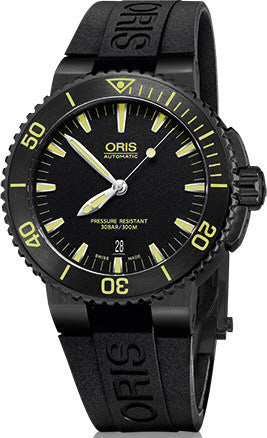 Oris Watch Aquis Date PVD Rubber 01 733 7653 4722-07 4 26 34BEB Image 1