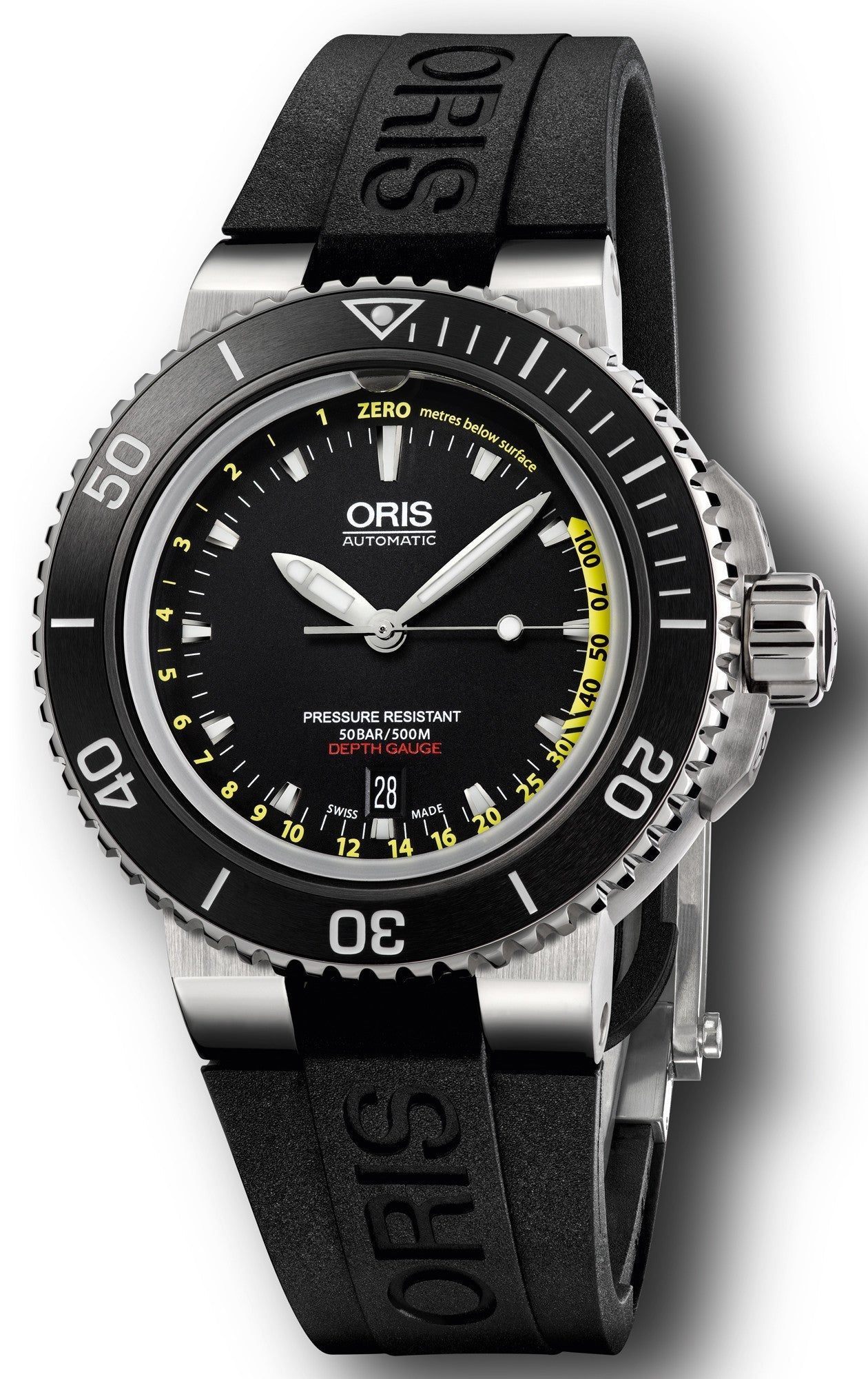 Oris Watch Aquis Depth Gauge Rubber D 01 733 7675 4154-Set RS Image 1