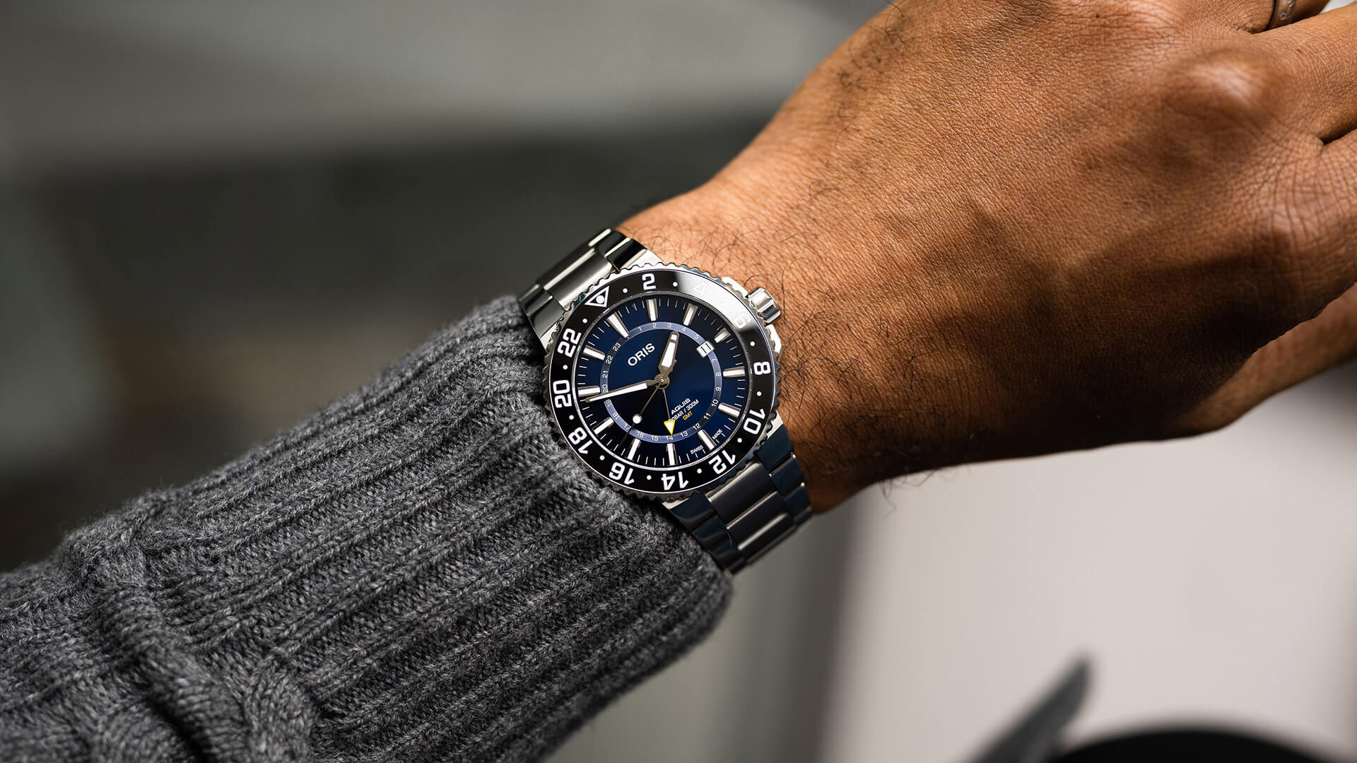 Oris Watch Aquis GMT Date D 01 798 7754 4135-07 8 24 05PEB Image 6