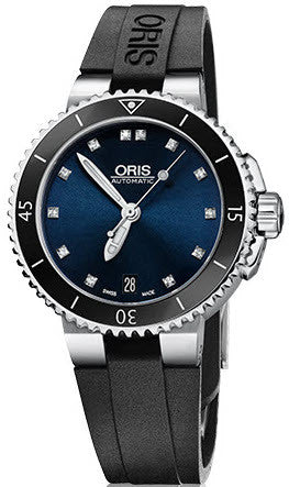 Oris Watch Aquis Lady Date Rubber 01 733 7652 4195-07 4 18 34 Image 1