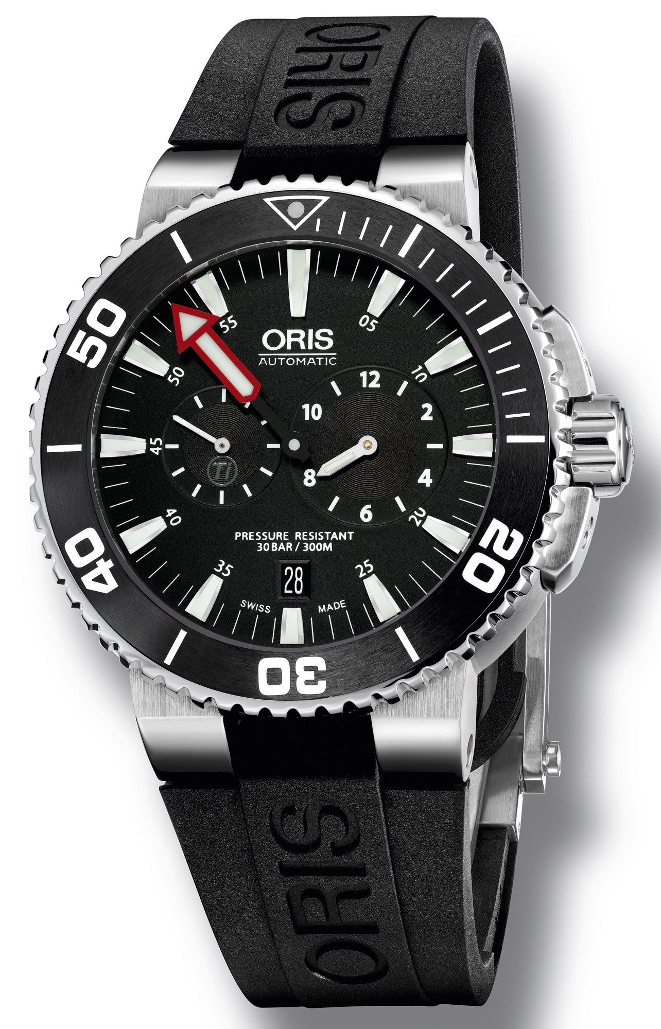 Oris Watch Aquis Regulateur Rubber D 01 749 7677 7154 Set Image 1