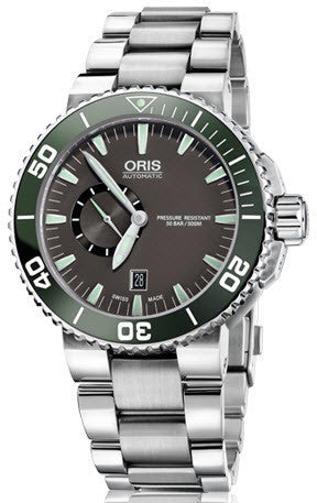 Oris Watch Aquis Small Second Date Bracelet 01 743 7673 4137-07 8 26 01PEB Image 1