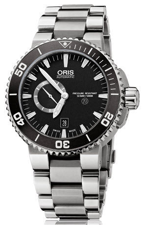 Oris Watch Aquis Titan Small Second, Date Bracelet D 01 743 7664 7154-07 8 26 75PEB Image 1