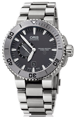 Oris Watch Aquis Titan Small Second, Date Bracelet D 01 743 7664 7253-07 8 26 75PEB Image 1