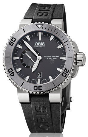 Oris Watch Aquis Titan Small Second, Date Rubber D 01 743 7664 7253-07 4 26 34TEB Image 1