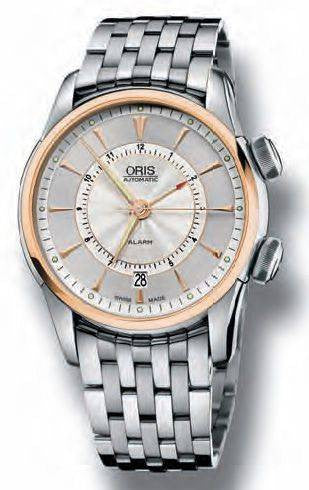 Oris Watch Artelier Alarm 18K Bracelet D 01 908 7607 6351-07 8 22 73 Image 1