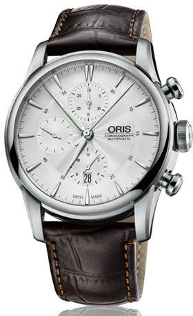 Oris Watch Artelier Chronograph Leather D 01 774 7686 4051-07 5 23 70FC Image 1