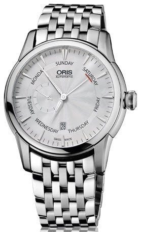 Oris Watch Artelier Small Second Pointer Day Date Bracelet 01 745 7666 4051-07 8 23 77 Image 1
