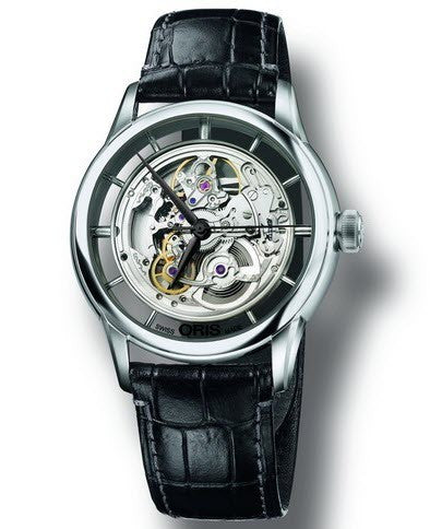 Oris Watch Artelier Translucent Skeleton Leather 01 734 7684 4051-07 5 21 71FC Image 1