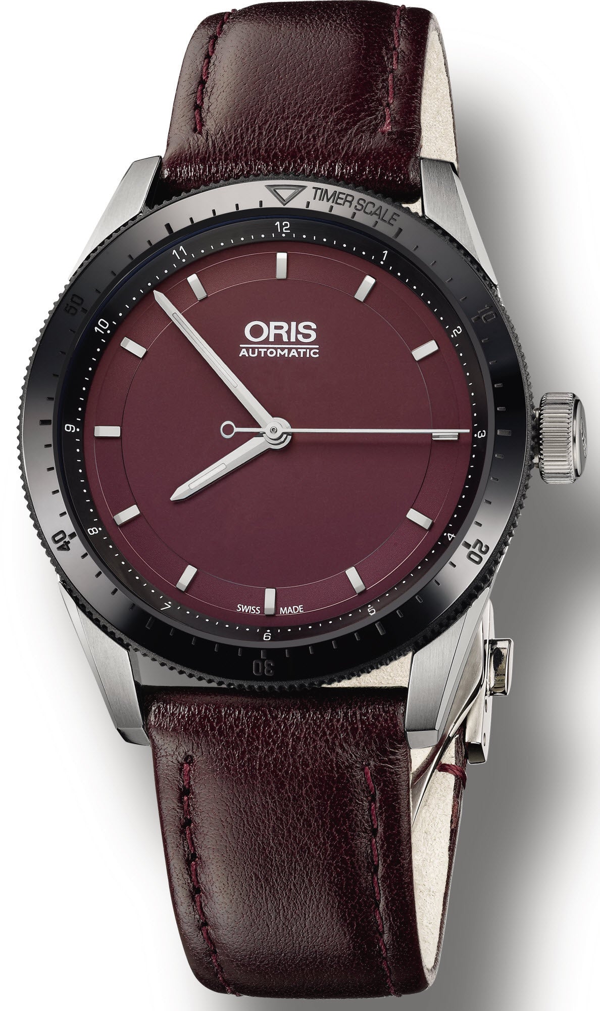 Oris Watch Artix GT Date Black Ceramic Leather D 01 733 7671 4458 LS Image 1