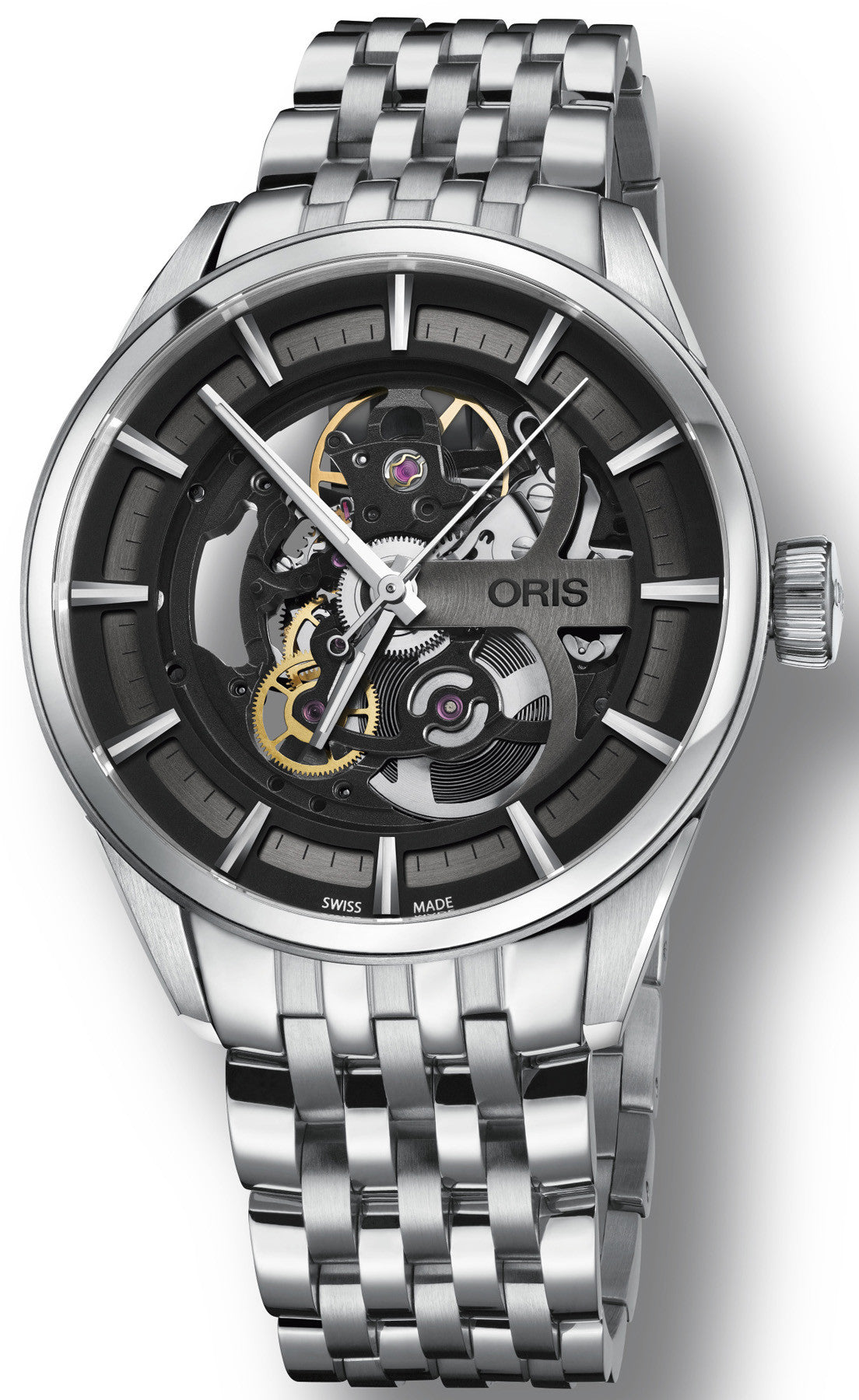 Oris Watch Artix Skeleton Bracelet 01 734 7714 4054-07 8 19 80 Image 1
