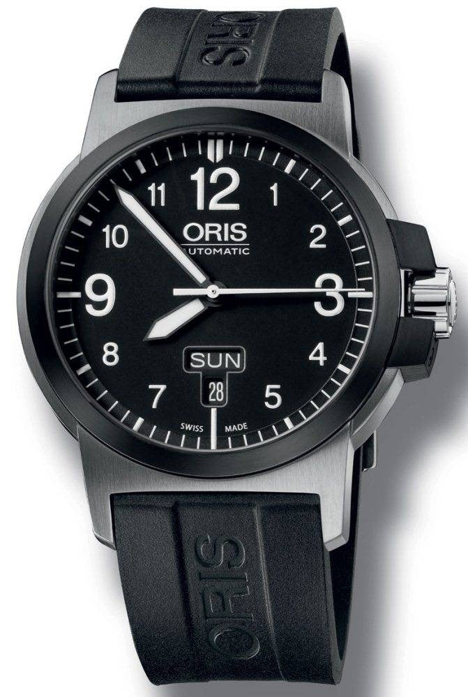 Oris Watch BC3 Advanced Day Date Rubber 01 735 7641 4364-07 4 22 05 Image 1