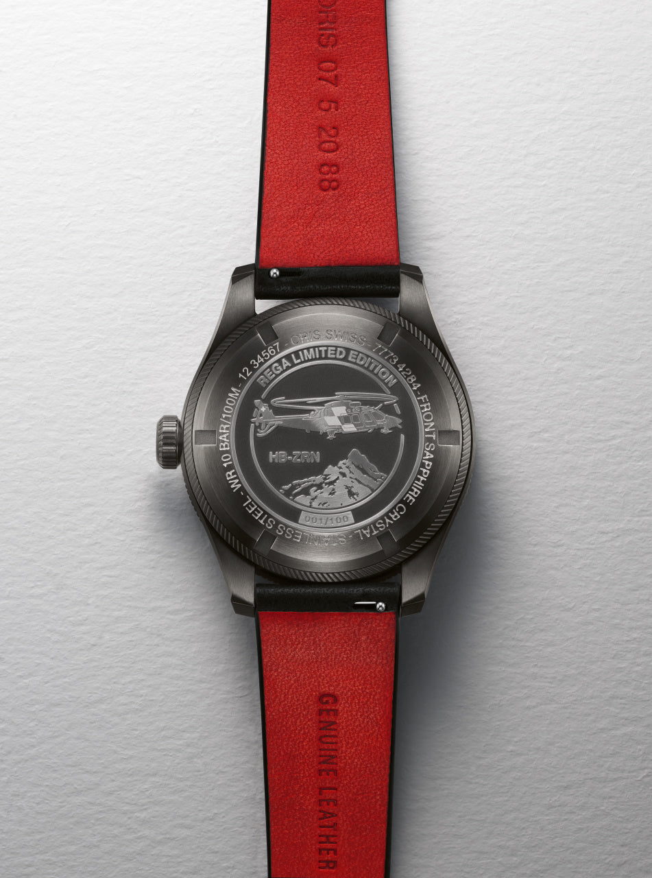 Oris Watch Big Crown ProPilot Rega Fleet AgustaWestland Da Vinci HB-ZRN Limited Edition D 01 798 7773 4284 HB-ZRN-Set Image 3