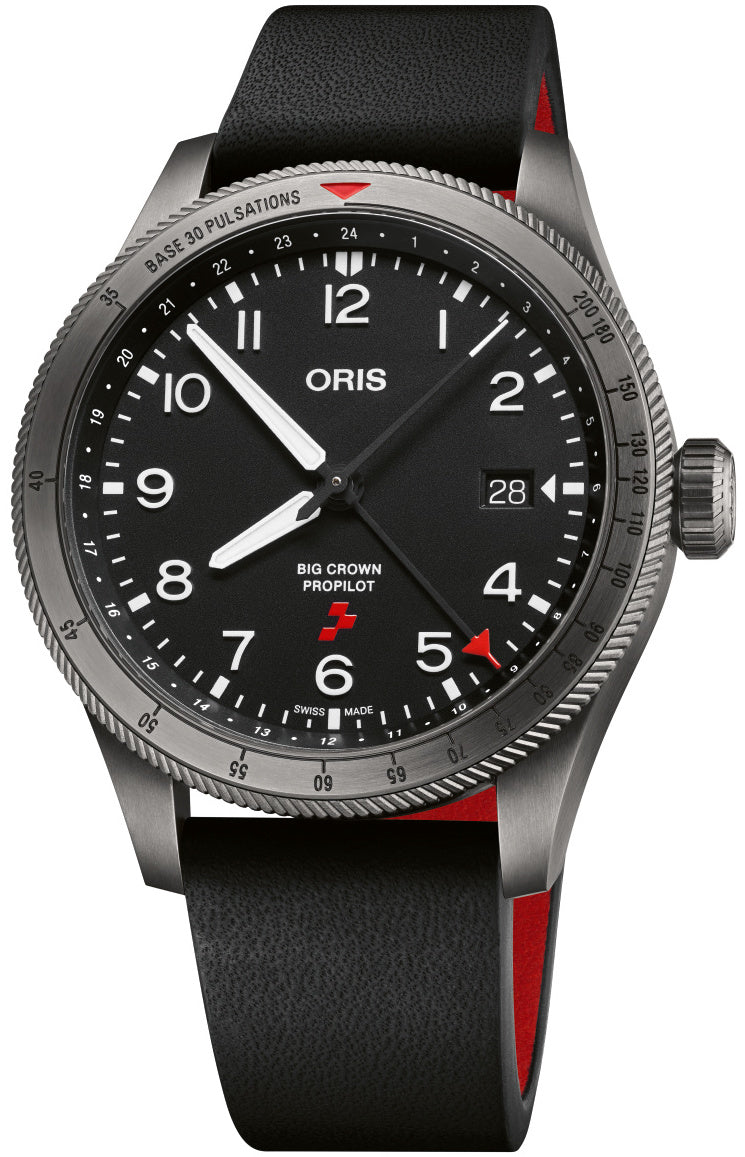 Oris Watch Big Crown ProPilot Rega Fleet Airbus Helicopters H145 HB-ZQJ Limited Edition 01 798 7773 4284 HB-ZQJ-Set Image 1
