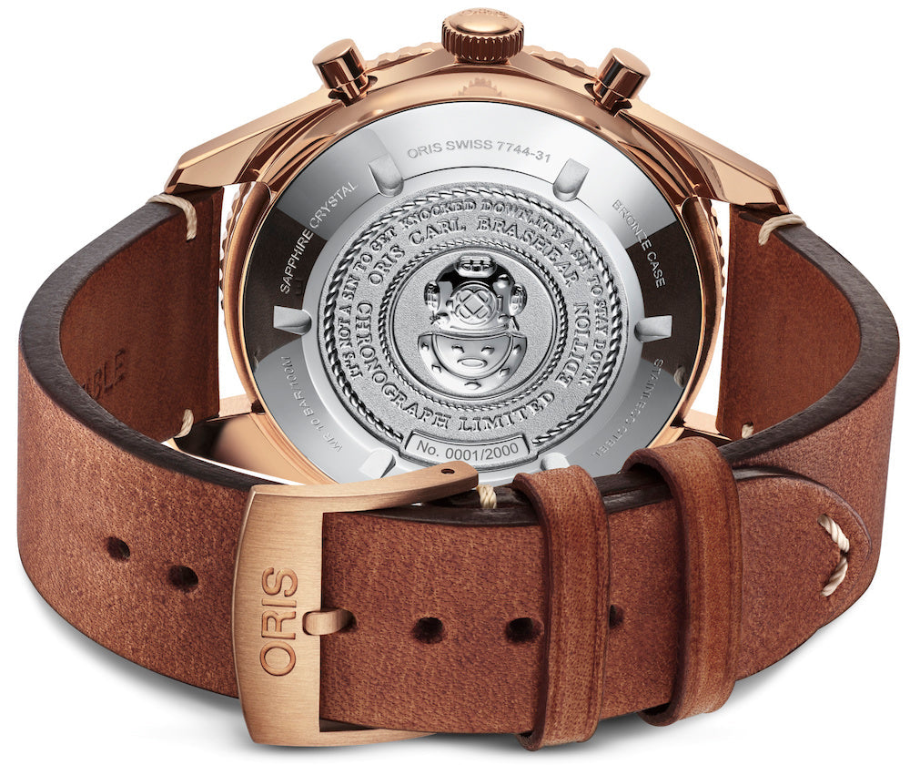 Oris Watch Carl Brashear Chronograph Limited Edition 2018 01 771 7744 3185-LS Image 2