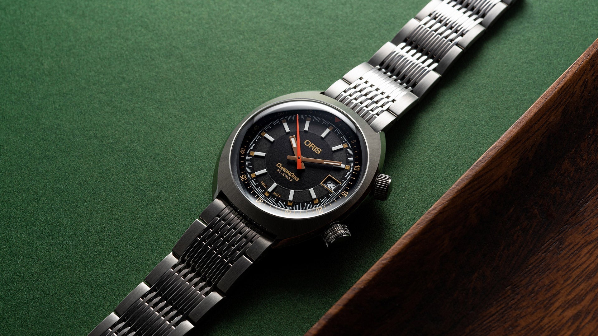 Oris Watch Chronoris Movember Edition Bracelet 01 733 7737 4034-Set MB Image 4