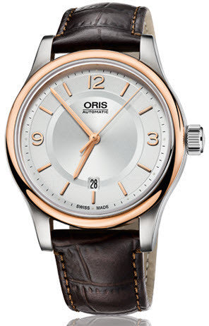 Oris Watch Classic Date Leather 01 733 7594 4331-07 5 20 12 Image 1